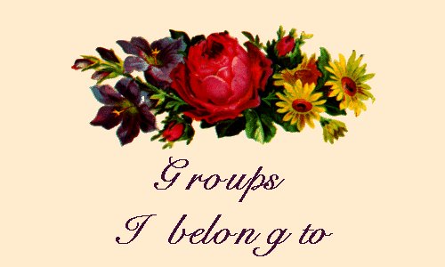 Groups I am a part of