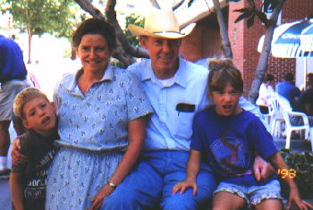 Image Dad & Elizabeth with Shane and Erica