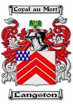 The Langston Coat of Arms