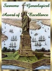 Surname Genealogical Excellence Award