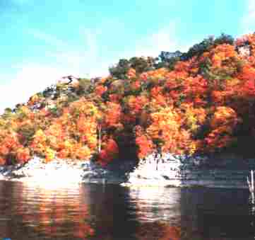 Fall on Table Rock Lake