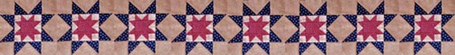 star quilt banner