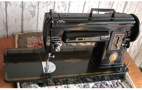 Black Singer 301 Sewing Machine