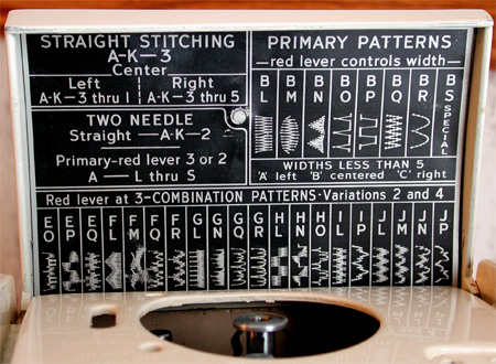 Singer 401A Patterns