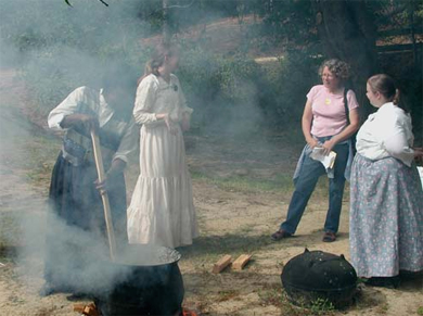 Soap Making at Agrirama, Georgia