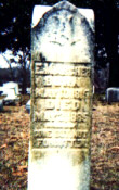 Photograph of Tombstone