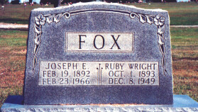 Photograph of Tombstone