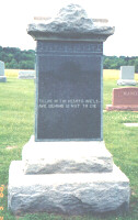 Photograph of Tombstone