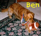 Ben and his woobie!