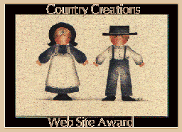 Country Creations Website Award