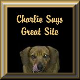 Charlie says great site