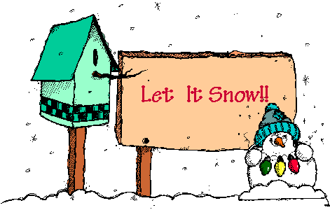 Let it Snow Banner