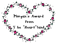 Morgan's Award from the Heart-land