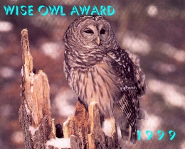 Wise Owl Award 1999