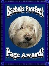 Rachel's Pawfect Page Award