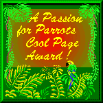 Passion for Parrots 
Award