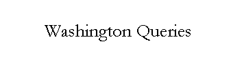 Washington Ferguson Queries