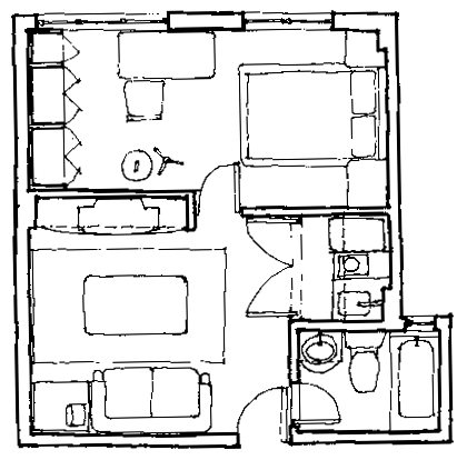 My current apartment in TST