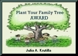 Plant Your Family Tree Award