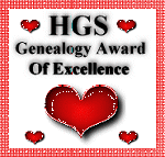 Heartland Genealogy Society Award of Excellence