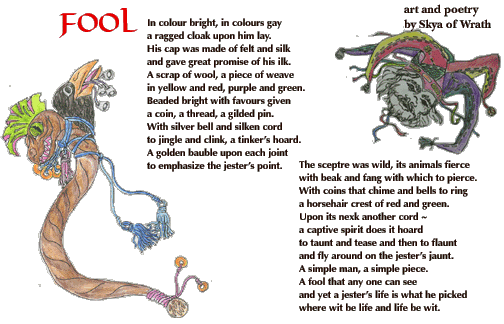 FOOL- A Poem and Artwork About The Jester