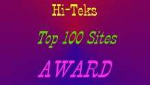 Hi Tech Top 100 Sites 4/15/98