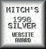 Mitch's Silver Website Award-1998