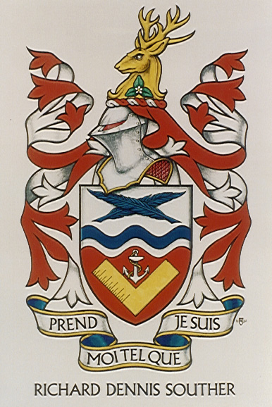 Assumed Coat of Arms of Richard Dennis Souther