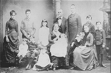 Harrison Phipps Souther Family, circa 1886