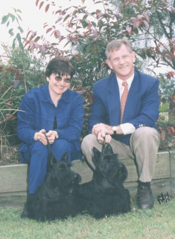 Maxine and Graham with Emma and her father Warwick