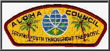 Aloha Council patch