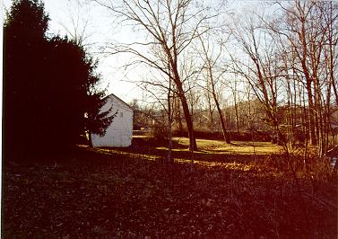 Barn and Creek