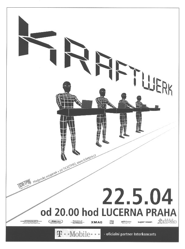 Kraftwerk in Prague 2004