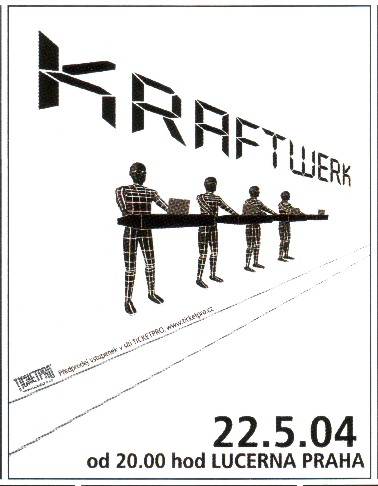 Kraftwerk in Prague 2004