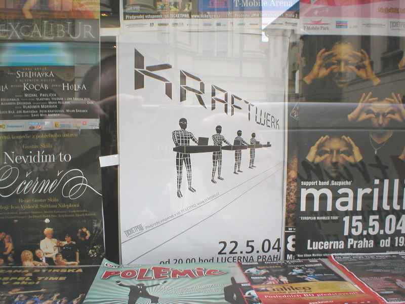 Kraftwerk in Prague 2004