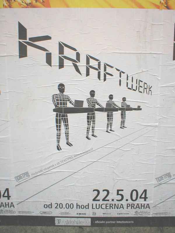 Kraftwerk in Prague 2004