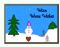 winter sign