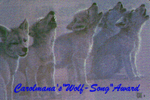 Wolf Song Award Oct'97