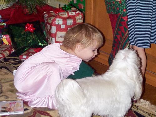 DEEP into her stocking!