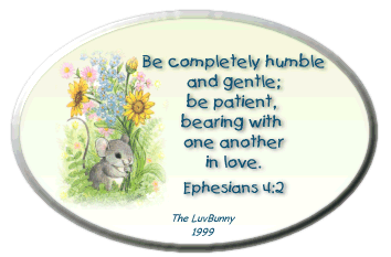 Be completely humble...