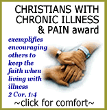 Christians with Chronic Illness/Pain Award