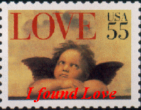 an angel stamp