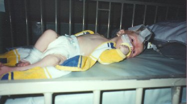 Matthew in hospital