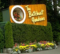 Butchart Gardens Entrance