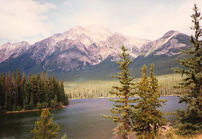 Pyramid Mountain & Lake