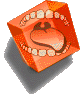 mouth in cube