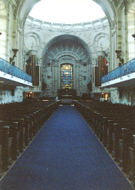 Chapel interior