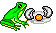 frog making eggs