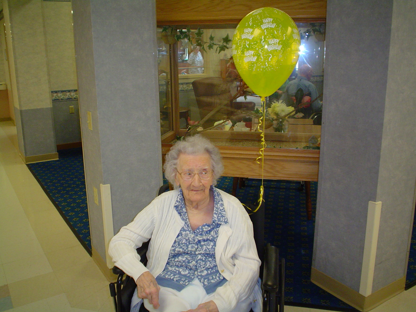 E. Evelyn (Duff) Hollopeter's 107th birthday