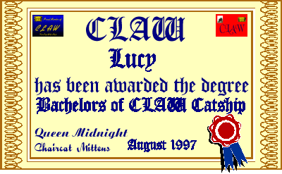 Lucy's Diploma